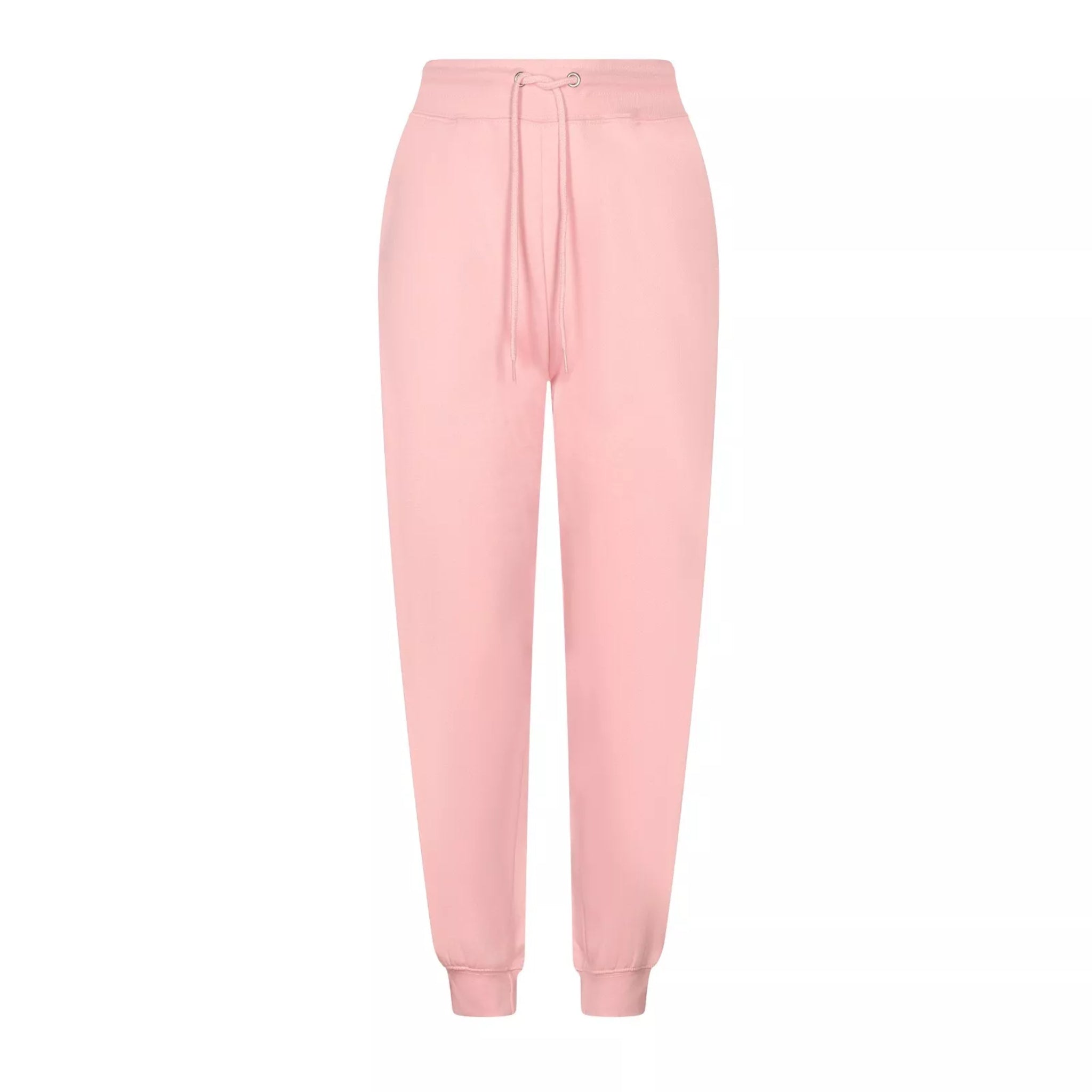 Ladies JDN branded plain pink tracksuit set with hoodie and joggers – casual loungewear for women